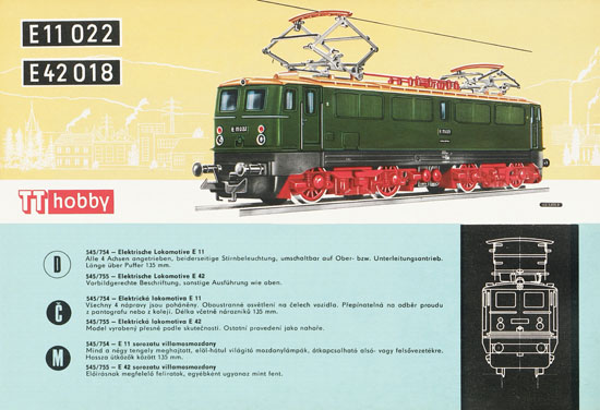 Seite 20 TT-Zeuke Katalog 1969-1970