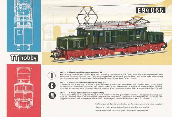 Seite 21 TT-Zeuke Katalog 1969-1970