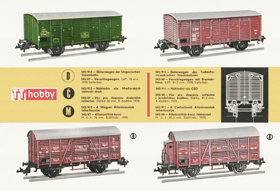 Seite 33 TT-Zeuke Katalog 1969-1970