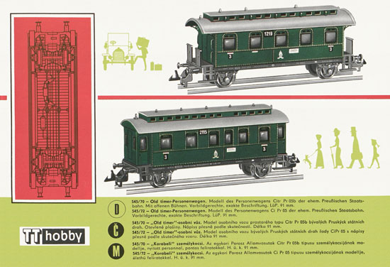 TT-Zeuke Katalog 1969-1970