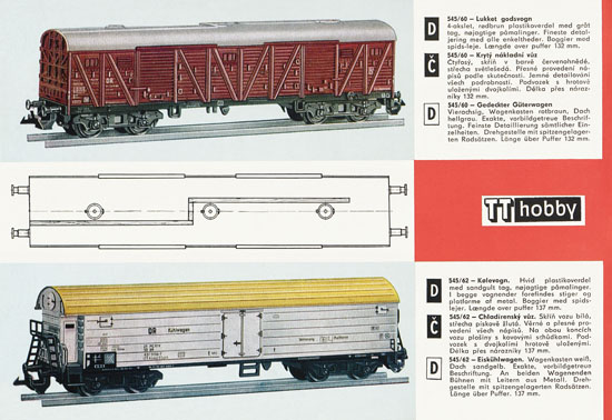 Zeuke TT-Hobby Neuheiten 1969