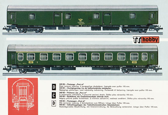 Zeuke TT-Hobby Neuheiten 1969