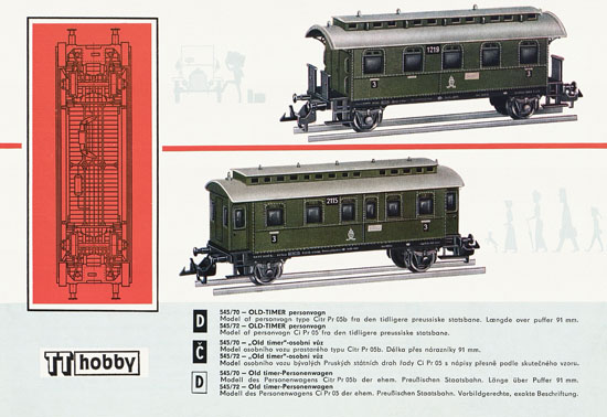 Zeuke TT-Hobby Neuheiten 1969