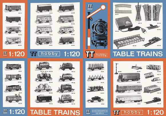 Zeuke Prospekt TT-Hobby 1:120 um 1970