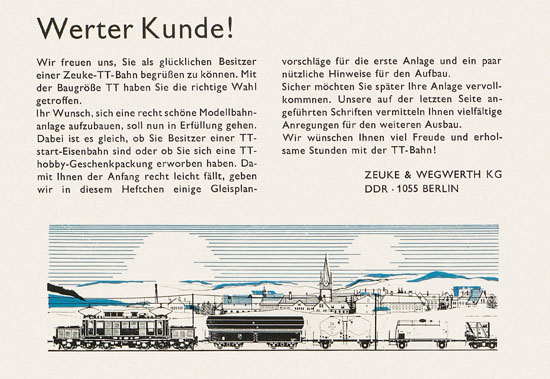 Seite 2 Zeuke Der Anfang mit der TT-Bahn 1969
