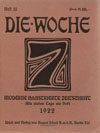 Die Woche Heft 32 1922