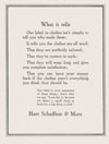 Hart Schaffner Marx Style Book for Men catalogue 1919