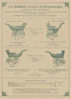 Heinrichmaier und Wünsch Kindersportwagen Katalog 1908