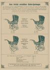 Heinrichmaier und Wünsch Kindersportwagen Katalog 1908