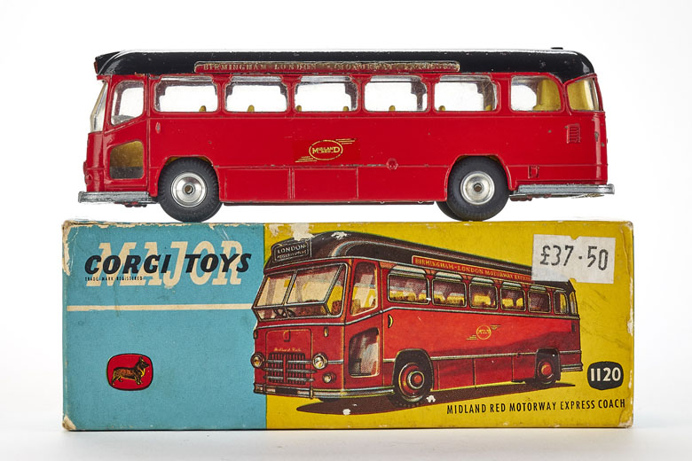 Corgi Toys 1120 Midland Red Motorway Express Coach