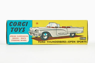 Corgi Toys 215 S Ford Thunderbird Open Sports OVP