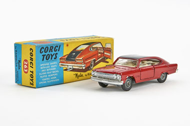 Corgi Toys 263 Rambler Marlin Sports Fastback OVP