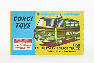 Corgi Toys 355 Commer U.S. Military Police Van OVP