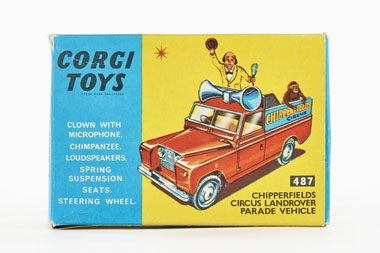 Corgi Toys 487 Chipperfields Land Rover OVP