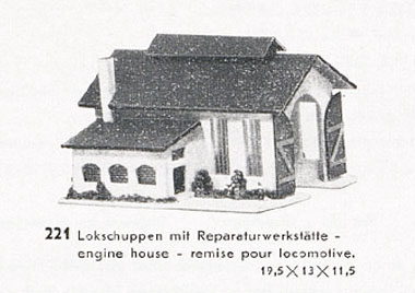 Creglinger Nr. 221 Lokschuppen