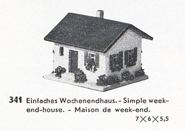 Creglinger Nr. 341 Einfaches Wochenendhaus