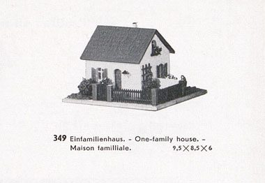 Creglinger Nr. 349 Einfamilenhaus mit Zaun