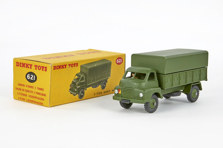 Dinky Toys 621 3-ton Army wagon - 3-Tonnen Heerwagen