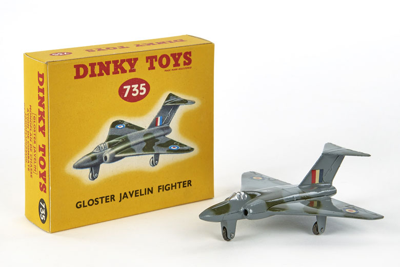 Dinky Toys 735 Gloster Javelin Fighter