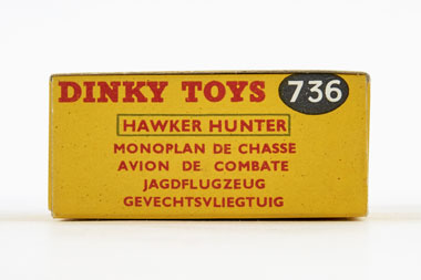 Dinky Toys 736 Hawker Hunter Fighter