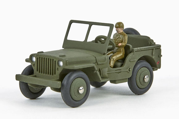 Dinky Toys 80 B Hotchkiss Willys Jeep