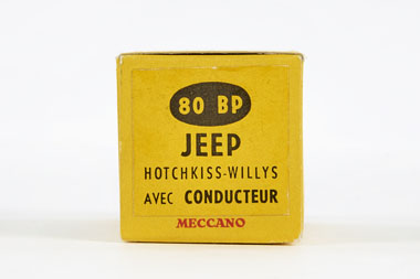 Dinky Toys 80 B Hotchkiss Willys Jeep OVP