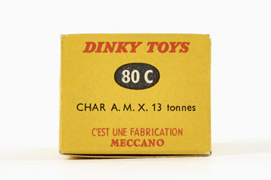 Dinky Toys 80 C Char AMX 13 Tonnes Tank OVP