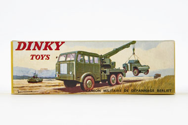 Dinky Toys 826 Berliet Army Wrecker - Militär-Abschleppwagen OVP