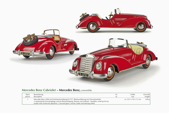 Distler Nr. 2727 Mercedes Benz Cabriolet