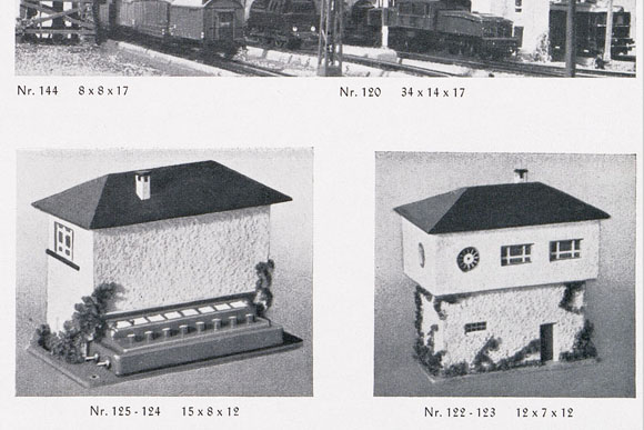 Faller Fertigmodell Nr. 122 Kleines Stellwerk