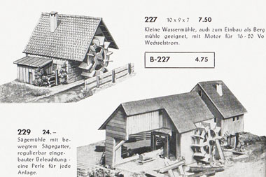 Faller Fertigmodell Nr. 229 Sägewerk