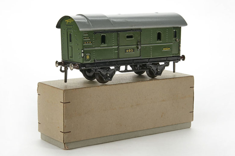 Fleischmann Nr. 403 Spur 0 Packwagen