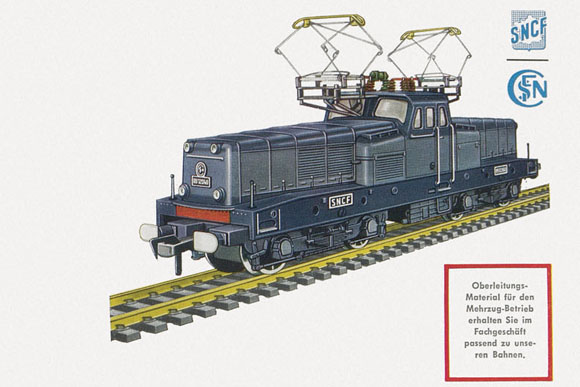Fleischmann Nr. 1331 Elok Baureihe E 12000 SNCF Spur H0 