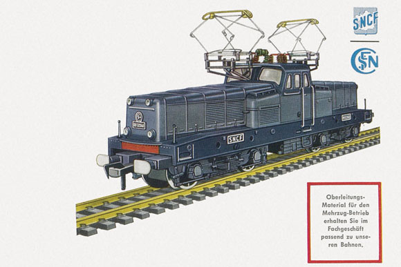 Fleischmann Nr. 1331 Elok Baureihe E 12000 SNCF Spur H0 