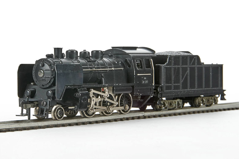 Fleischmann Nr. 1355 Amerikanische Personenzug-Lokomotive Mogul Spur H0 