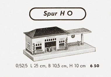 Kibri Katalog 1950