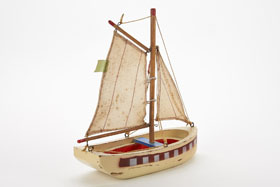 Lego Holzspielzeug Segelboot, Lego wooden sailboat