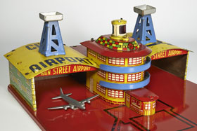 Marx Toys city airport 1940