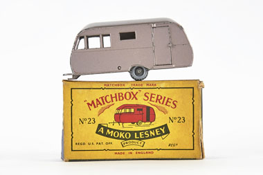 Matchbox 23 Caravan Bluebird Dauphine OVP