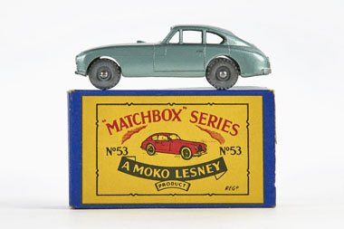 Matchbox 53 Aston Martin OVP