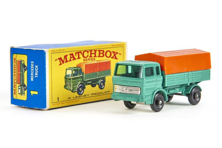 Matchbox 1 Mercedes Benz Truck