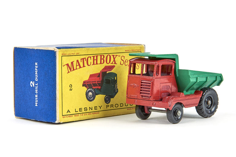 Matchbox 2 Muir Hill Dumper