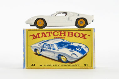 Matchbox 41 Ford G.T. Racer OVP