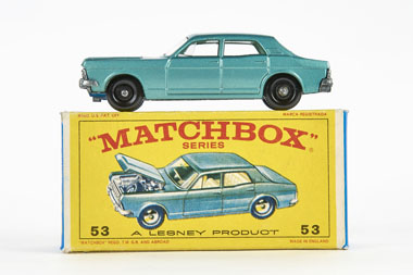 Matchbox 53 Ford Zodiac MK IV OVP