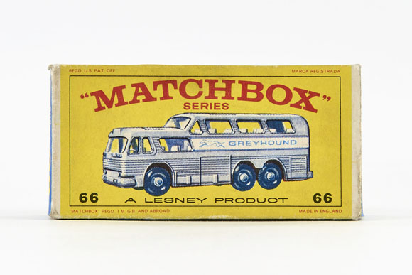 Matchbox 66 Greyhound Bus OVP