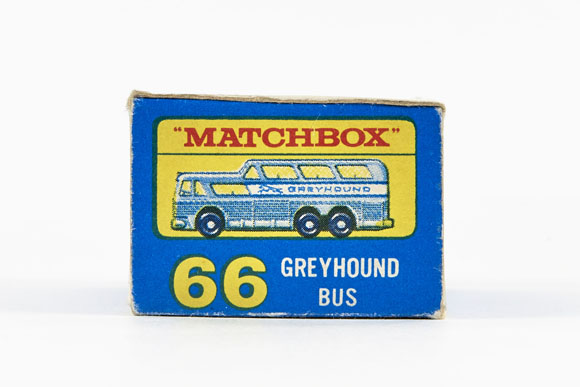 Matchbox 66 Greyhound Bus OVP