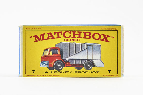 Matchbox 7 Refuse Truck OVP