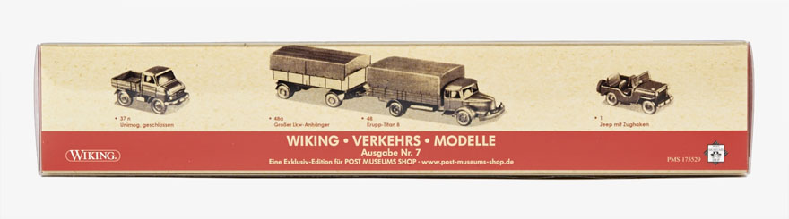 Wiking Verkehrsmodelle PMS Ausgabe 7