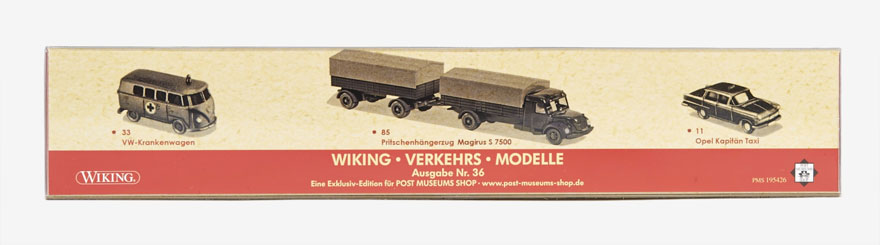 Wiking Verkehrsmodelle PMS Ausgabe 36