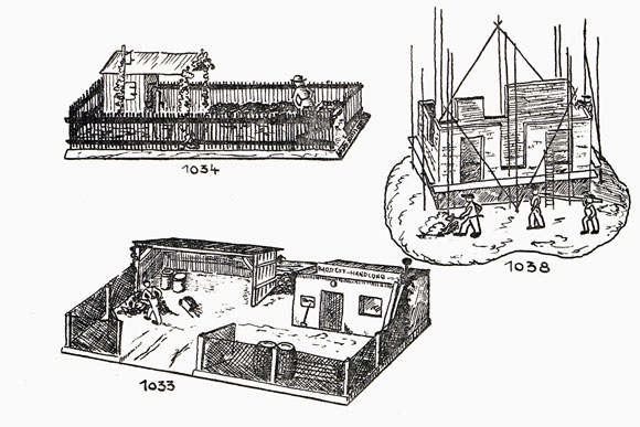 Preiser Nr. 1038 Haus im Bau OVP